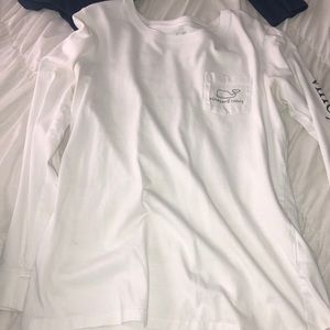 vineyard vines white long sleeve